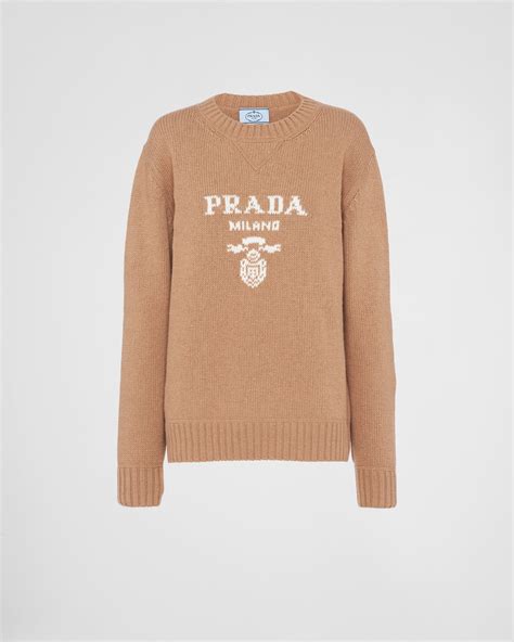 prada polo sweater|prada crew neck sweater.